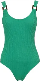 zielony-kostium-kapielowy-tekstura-jednoczesciowy-odkryte-plecy-defacto-xs