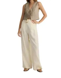 proste-klasyczne-dlugie-szerokie-kremowe-spodnie-szeroki-pasek-kieszenie-l