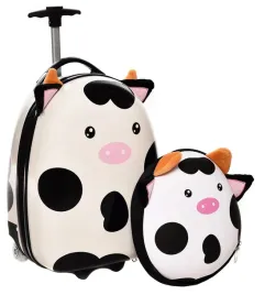 krowa-3d-zestaw-walizka-podrozna-led-dla-dzieci-bagaz-na-kolkach-plecak