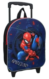spiderman-walizka-na-kolkach-3d-plecak-dla-dzieci