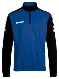bluza-sportowa-niebieska-logo-hummel-128-134
