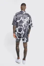 satynowy-set-koszula-spodenki-boohooman-s