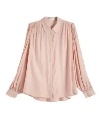 prosta-klasyczna-rozowa-koszula-dlugie-bufiaste-rekawy-kolnierzyk