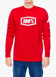 bluza-100percent-icon-pullover-crewneck-fleece-sweatshirt-deep-red-l