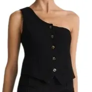 czarna-asymetryczna-kamizelka-garniturowa-guziki-jedno-ramie