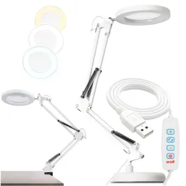 lampka-biurkowa-lumiled-biala-akumulatorowa-z-szklem-powiekszajacym-45-cm