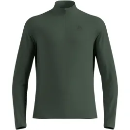 bluza-bez-kaptura-rozpinana-odlo-mid-layer-1-2-zip-essential-light-zielona