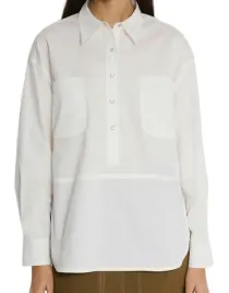 biala-klasycznakoszula-dluga-asymetryczna-kieszenie-dlugi-rekaw-xs