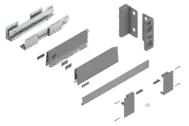 blum-szuflada-merivobox-270-niska-m-wewn-szara-40kg