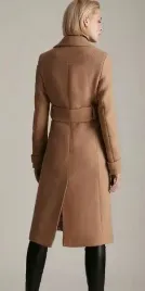 karen-millen-plaszcz-damski-brazowy-klasyczny-bez-kaptura-rozmiar-42