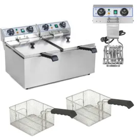 frytownica-elektryczna-dwukomorowa-timer-2x9l