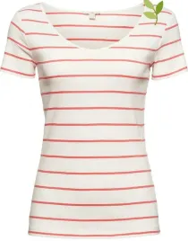 t-shirt-bluzka-biala-klasyczna-wzor-paski-krotki-rekaw-esprit-s