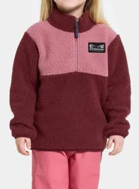 didriksons-bluza-dziecieca-poliester-czerwony-rozmiar-110