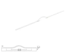 uchwyt-meblowy-viefe-brave-0452-482mm-bialy-mat