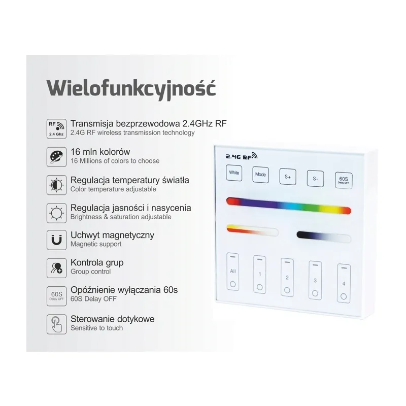 pilot-nascienny-rf-radiowy-panel-4-strefowy-multi