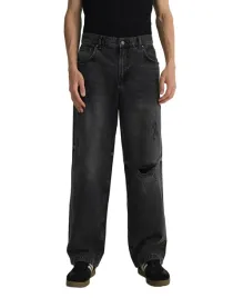 szare-bawelniane-luzne-spodnie-jeansowe-z-przetarciami