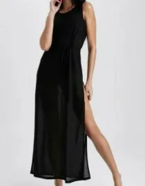 sukienka-plazowa-czarna-prosta-maxi-z-rozcieciem-klasyczna-defacto-m-l