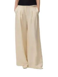 kremowe-szerokie-dlugie-proste-spodnie-wysoki-stan-len-wiskoza-l