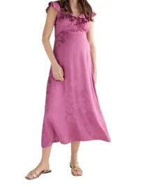 reserved-sukienka-ciazowa-do-polowy-lydki-krotki-rekaw-rozowy-rozmiar-m