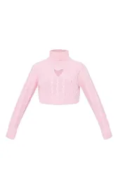 rozowy-dzianinowy-klasyczny-golf-dlugi-rekaw-serduszko