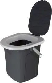 branq-home-essential-toaleta-kempingowa-22l-czarno-szara-idealna-do-podrozy