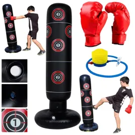 worek-treningowy-dmuchany-boksu-bushido-czarny-160-cm-65-cm