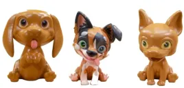 brudaski-w-kapieli-zestaw-lazienka-piesek-beagle-czarno-brazowy