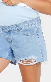 prettylittlething-spodenki-ciazowe-jeansowe-krotkie-niebieski-rozmiar-42