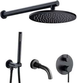 bateria-prysznicowa-dodatkowa-wylewka-kran-seria-czarny-mat