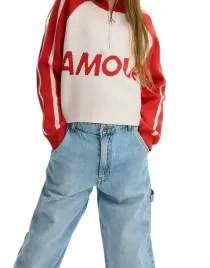 reserved-sweterek-dzieciecy-czerwony-wiskoza-rozmiar-122