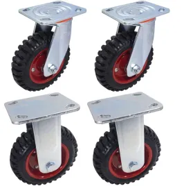 kola-transportowe-fi-160-pelne-4x150kg-mocna-podstawa-pelne-obrotowe-stale