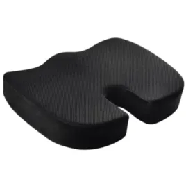 poduszka-ortopedyczna-ledzwiowa-czarna-pianka-memory-do-samochodu
