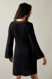 czarna-sukienka-oversize-dlugi-rekaw-koraliki-zamek-wallis-40