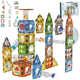 klocki-magnetyczne-konstrukcyjne-tor-kulkowy-91-el-kulodrom