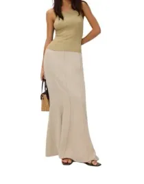 spodnica-maxi-bezowa-prosta-gladka-klasyczna-z-przeszyciami