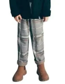 szare-spodnie-materialowe-z-bawelna-w-krate-gumka-w-pasie-klasyczne