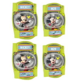 ochraniacze-rowerowe-mickey-myszka-miki-seledynowy-na-kolana-i-lokcie