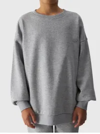 4f-bluza-dziecieca-bawelna-srebrny-rozmiar-146