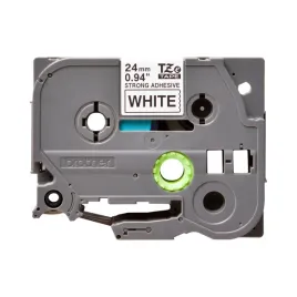 tasma-brother-tze-s251mocny-klej-24-mm-biala-czarny-nadruk