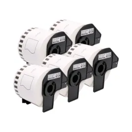 5x-tasma-do-brother-dk-22205-czarny-nadruk-na-bialym-tle-62-mm-x-3048-m