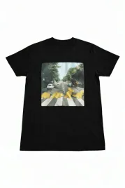 koszulka-dino-nuggets-unisex-czarna-bawelniana-z-nadrukiem