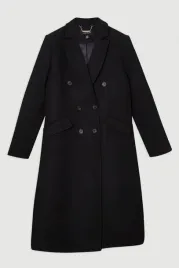 karen-millen-plaszcz-damski-czarny-klasyczny-bez-kaptura-rozmiar-34