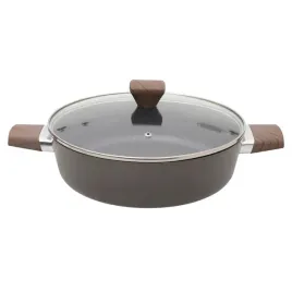 patelnia-tradycyjna-homedelux-champion-28-cm-brazowa-non-stick-z-pokrywka