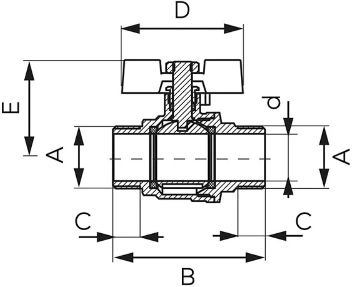 zawor-kulowy-gz-gz-z-motylkiem-1-ferro-f-power-rodzaj-kulowy