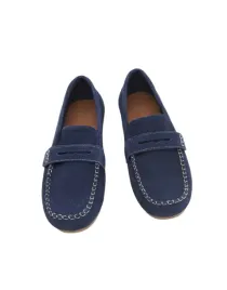 klasyczne-skorzane-mokasyny-granatowe-zamszowe-wsuwane-polbuty