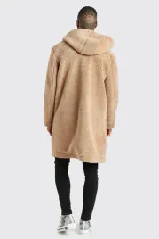 jasno-brazowy-plaszcz-jednorzedowy-kozuszek-z-kapturem