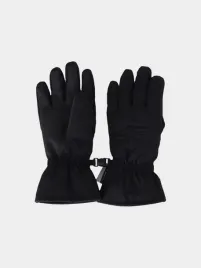 dzieciece-rekawiczki-narciarskie-4f-thinsulate-czarne-m