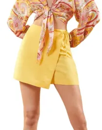 reserved-spodenki-damskie-spodnico-spodenki-krotkie-len-rozmiar-l