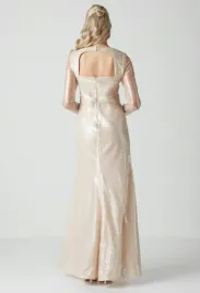 bezowa-cekinowa-sukienka-slubna-maxi-dlugi-rekaw-odkryte-plecy-coast-40