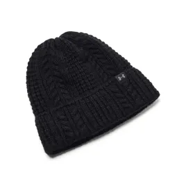 under-armour-damska-czapka-w-halftime-cable-knit-beanie-czarny